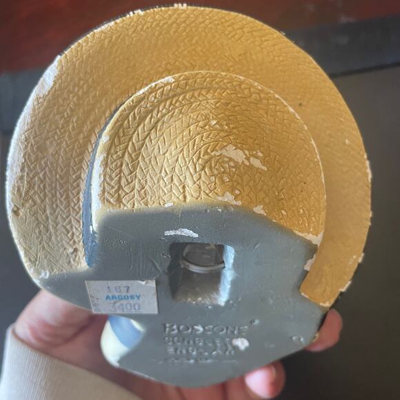 Vintage Retired Bossons Chalkware 80's Jolly Tar Congleton England Handpainted - Picture 4 of 6